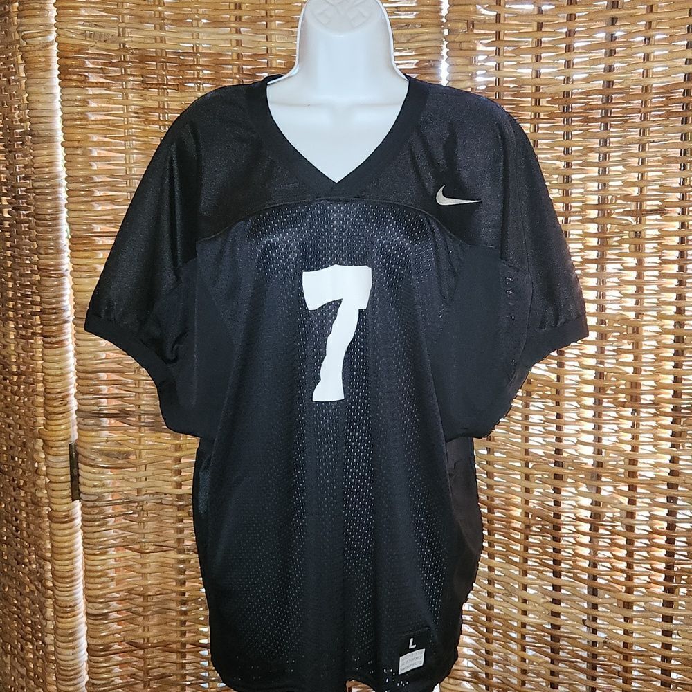 Kaepernick #7 Nike Mesh Jersey Black White L - Picture 4 of 9